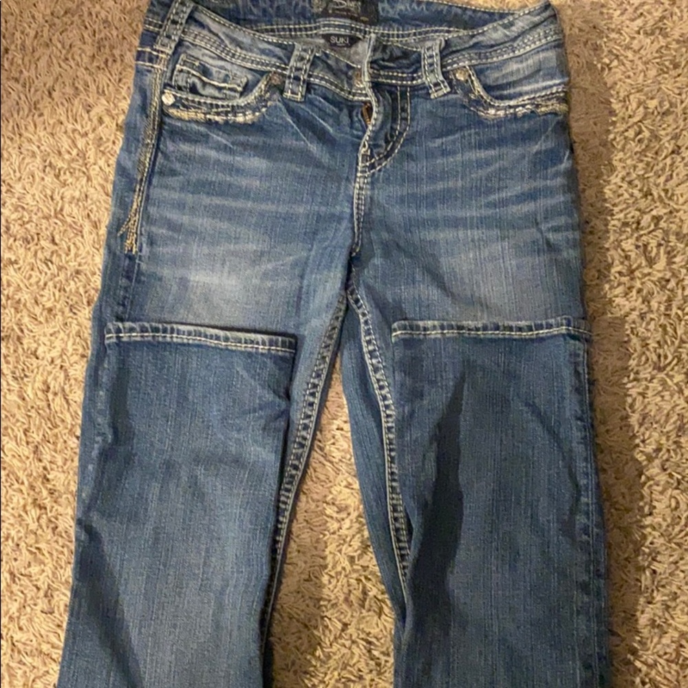 Silver Suki jeans